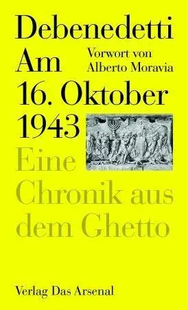 Cover: 9783931109653 | Debenedetti, G: Am 16. Oktober 1943 | Giacomo Debenedetti | Buch