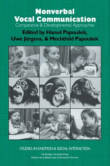 Cover: 9780521089753 | Nonverbal Vocal Communication | H. Papousek (u. a.) | Taschenbuch