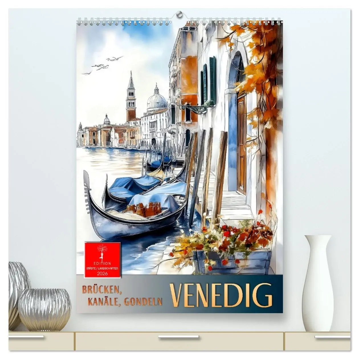 Cover: 9783457299753 | Venedig - Brücken, Kanäle, Gondeln (hochwertiger Premium...