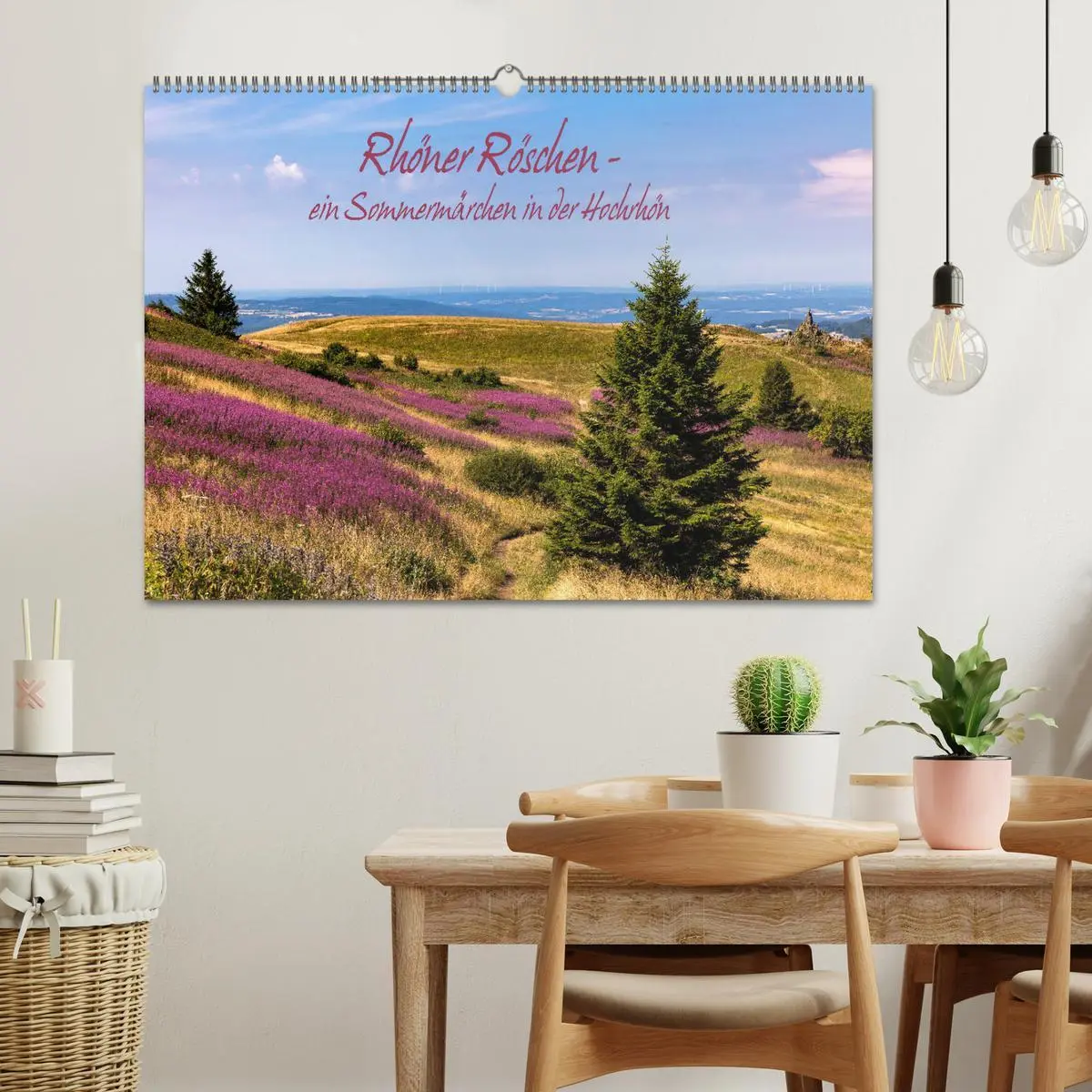 Bild: 9783457819753 | Rhöner Röschen - ein Sommermärchen in der Hochrhön (Wandkalender...