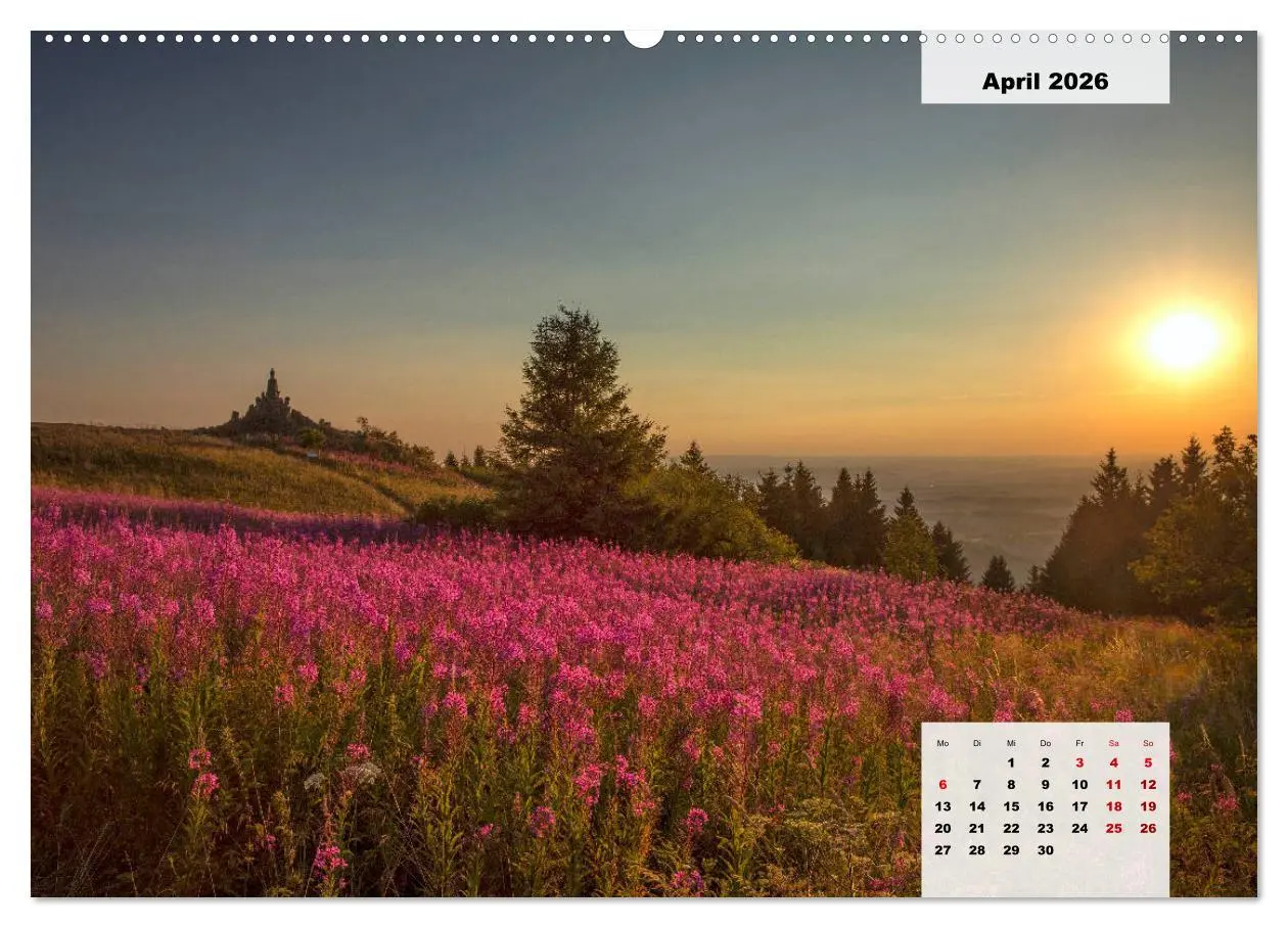 Bild: 9783457819753 | Rhöner Röschen - ein Sommermärchen in der Hochrhön (Wandkalender...
