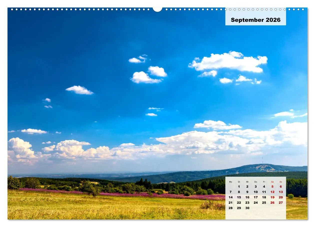 Bild: 9783457819753 | Rhöner Röschen - ein Sommermärchen in der Hochrhön (Wandkalender...