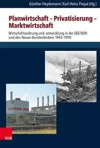 Cover: 9783525369753 | Planwirtschaft - Privatisierung - Marktwirtschaft | Günther Heydemann
