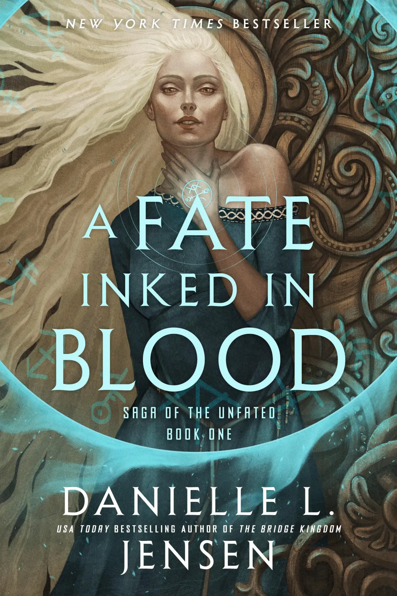 Cover: 9780593599853 | A Fate Inked in Blood | Book One of the Saga of the Unfated | Jensen