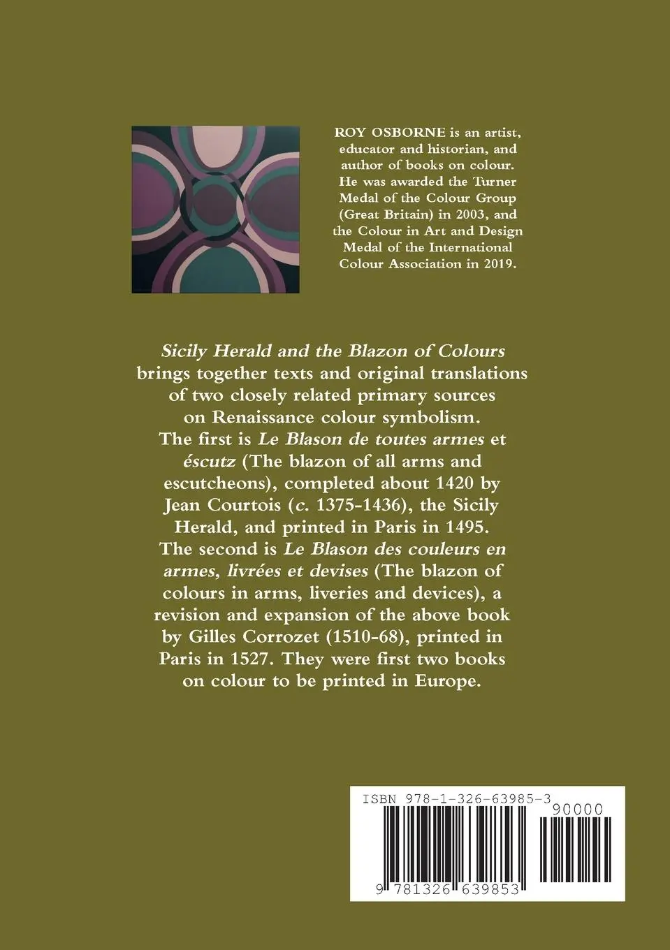 Rückseite: 9781326639853 | Sicily Herald and the Blazon of Colours (Renaissance Colour...