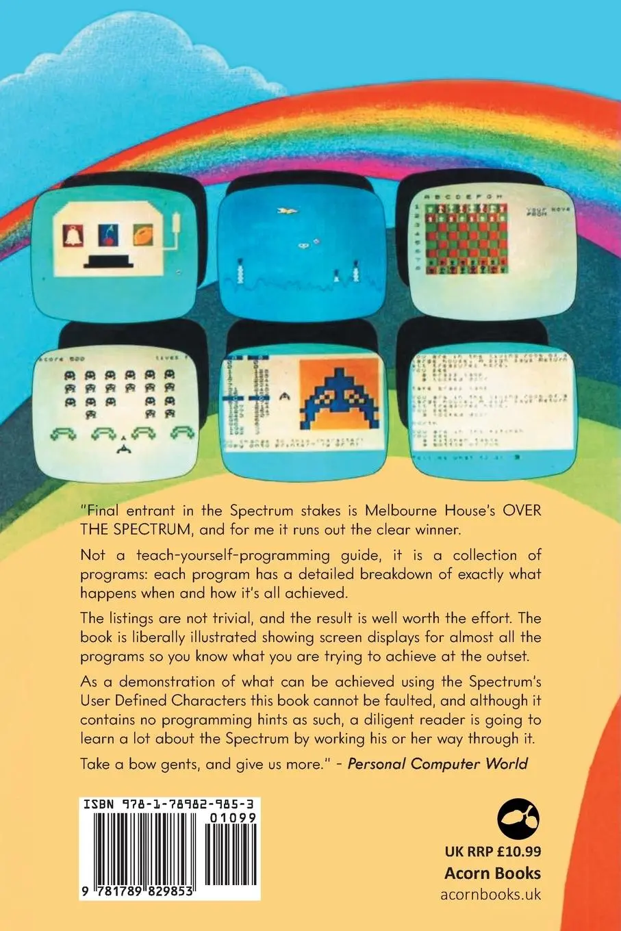 Rückseite: 9781789829853 | Over the Spectrum | Philip Williams | Taschenbuch | Englisch | 2022