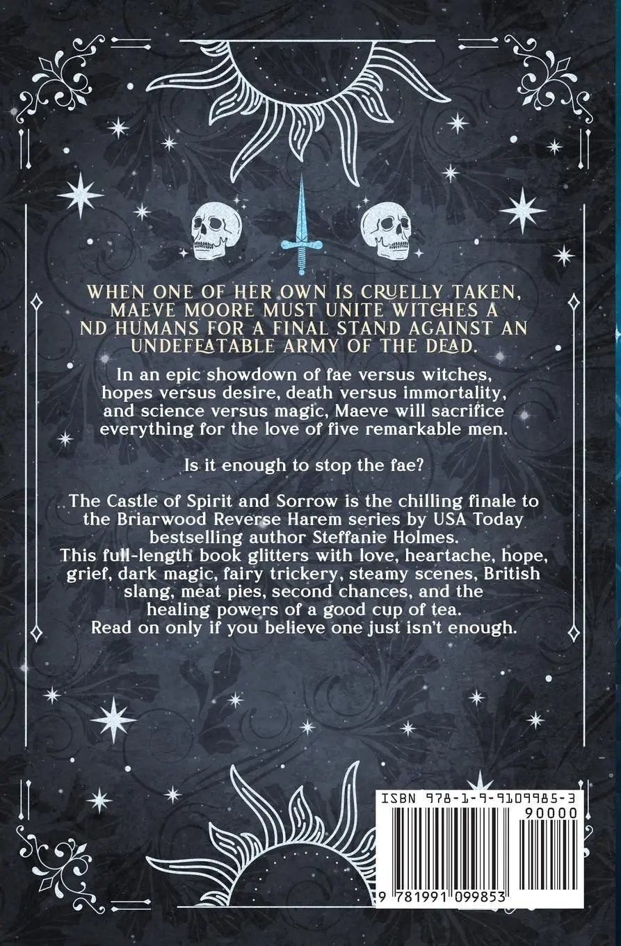 Rückseite: 9781991099853 | The Castle of Spirit and Sorrow | Steffanie Holmes | Taschenbuch