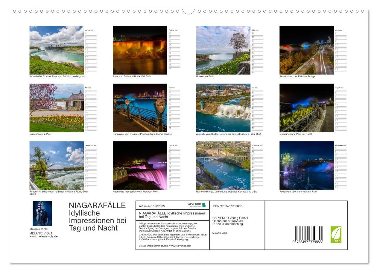 Bild: 9783457739853 | NIAGARAFÄLLE Idyllische Impressionen bei Tag und Nacht...