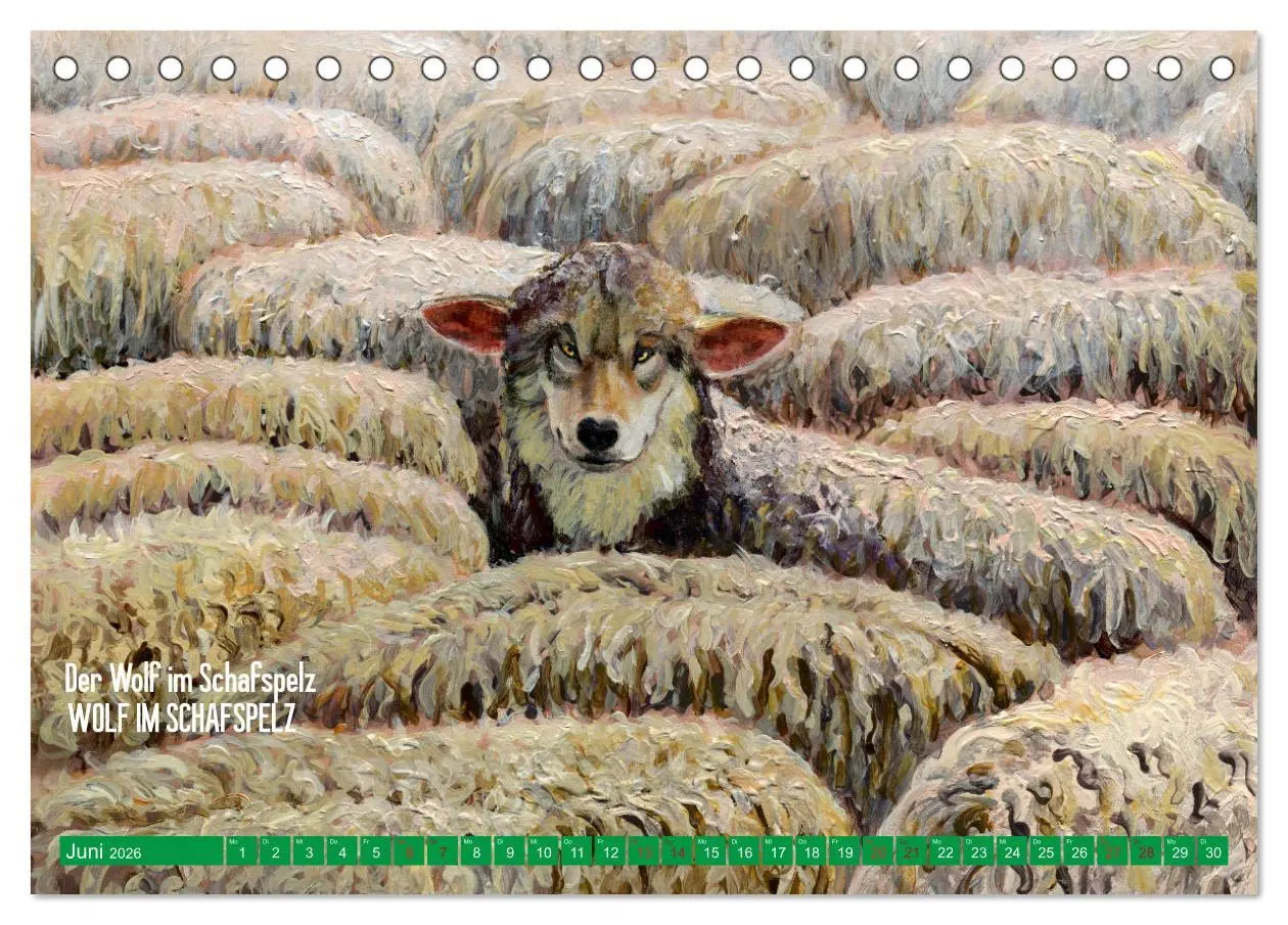 Bild: 9783516139853 | Sprichwörter (Tischkalender 2026 DIN A5 quer), CALVENDO Monatskalender