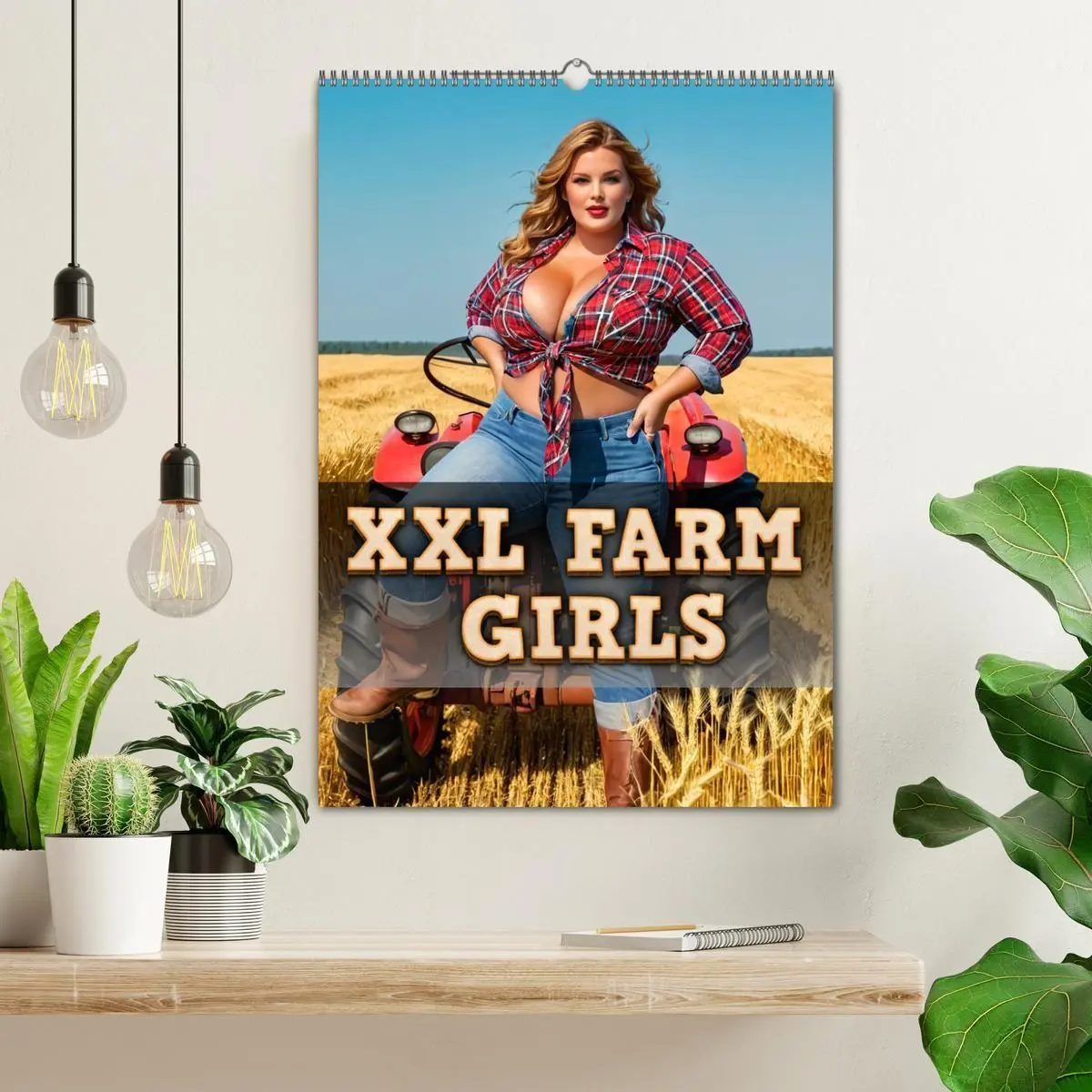Bild: 9783516999853 | XXL Farm Girls (Wandkalender 2027 DIN A2 hoch), CALVENDO...