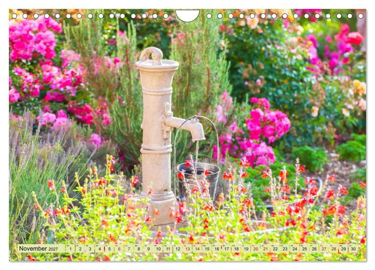 Bild: 9783594359853 | Claude Monet - Sein Garten in sanftem Licht (Wandkalender 2027 DIN...