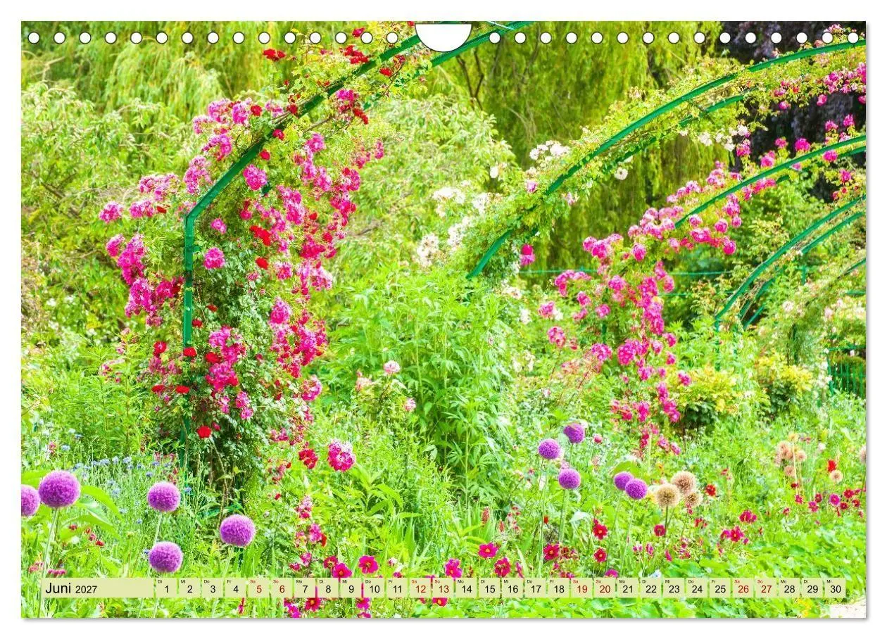 Bild: 9783594359853 | Claude Monet - Sein Garten in sanftem Licht (Wandkalender 2027 DIN...