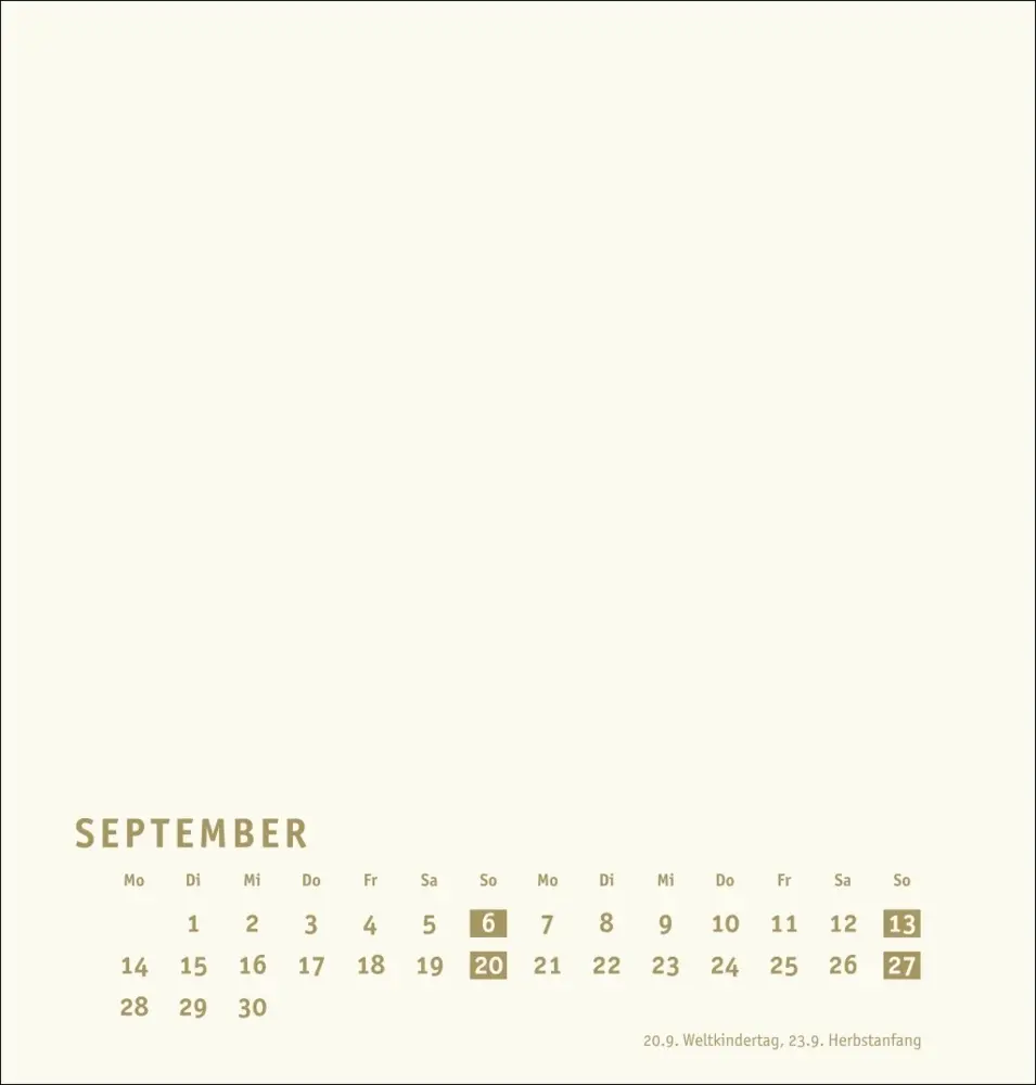 Bild: 9783756409853 | Premium-Bastelkalender gold mittel 2026 | Kalender | Spiralbindung