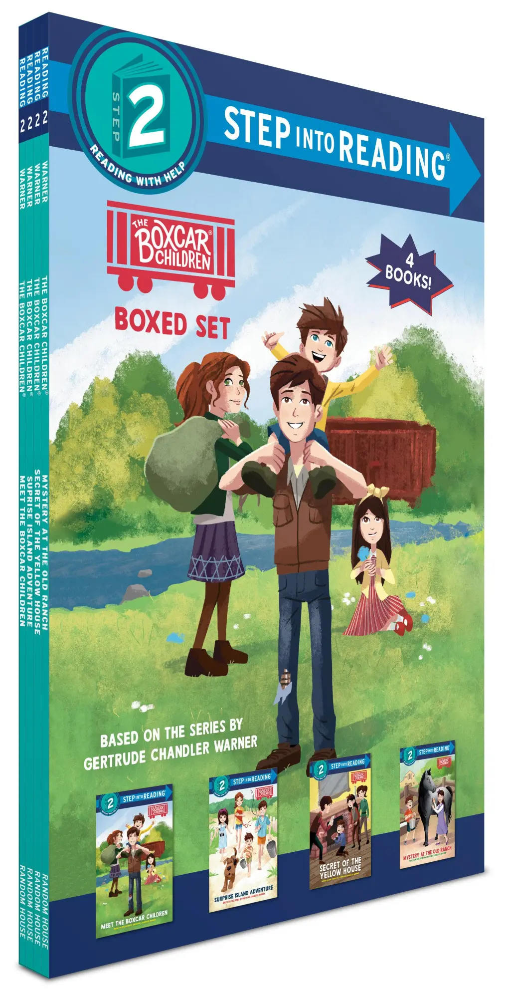 Cover: 9798217029853 | Boxcar Children Step Into Reading Boxed Set #1 | Warner | Box | 2025