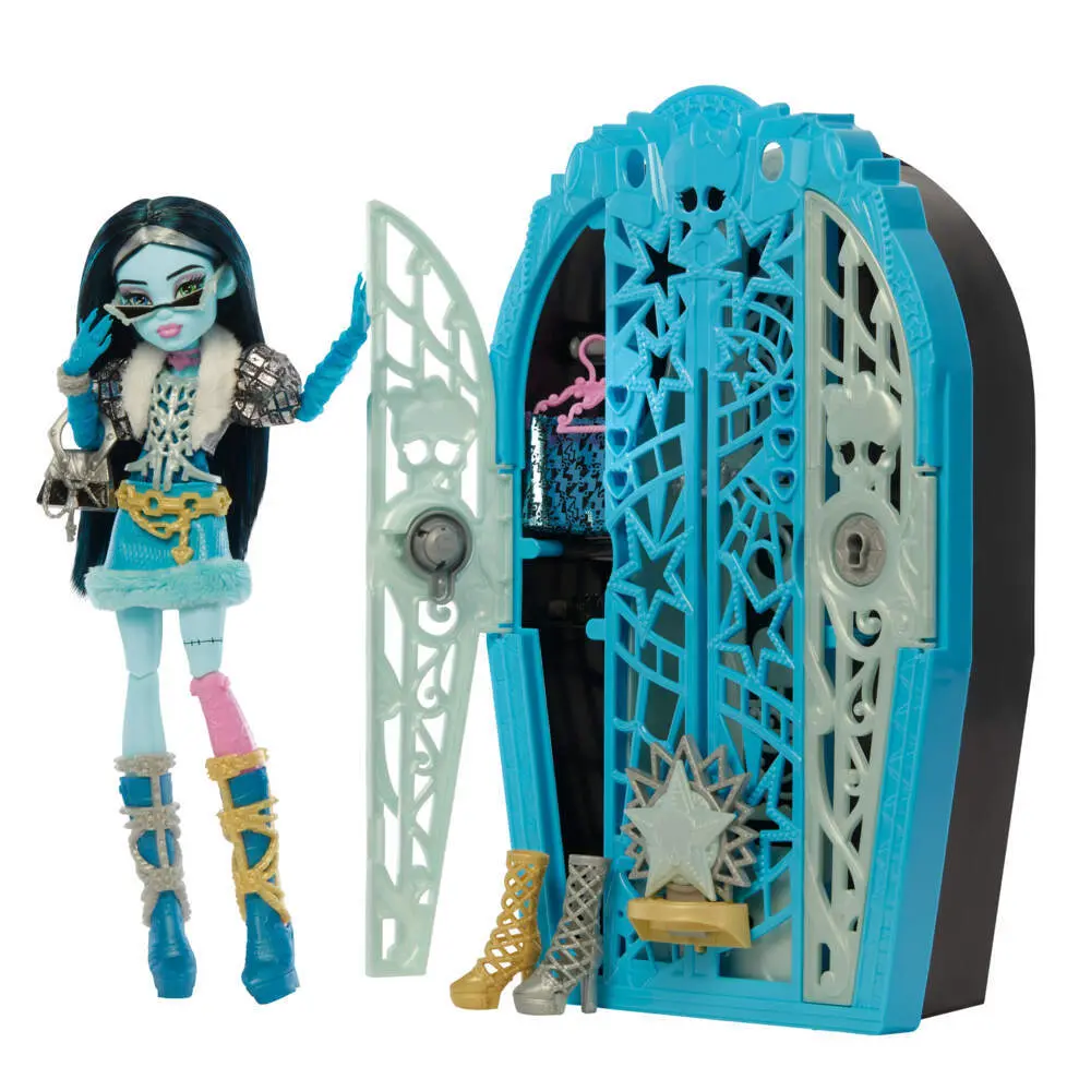 Cover: 194735259953 | Monster High Verborgene Schätze Frankie Puppe | Offene Verpackung