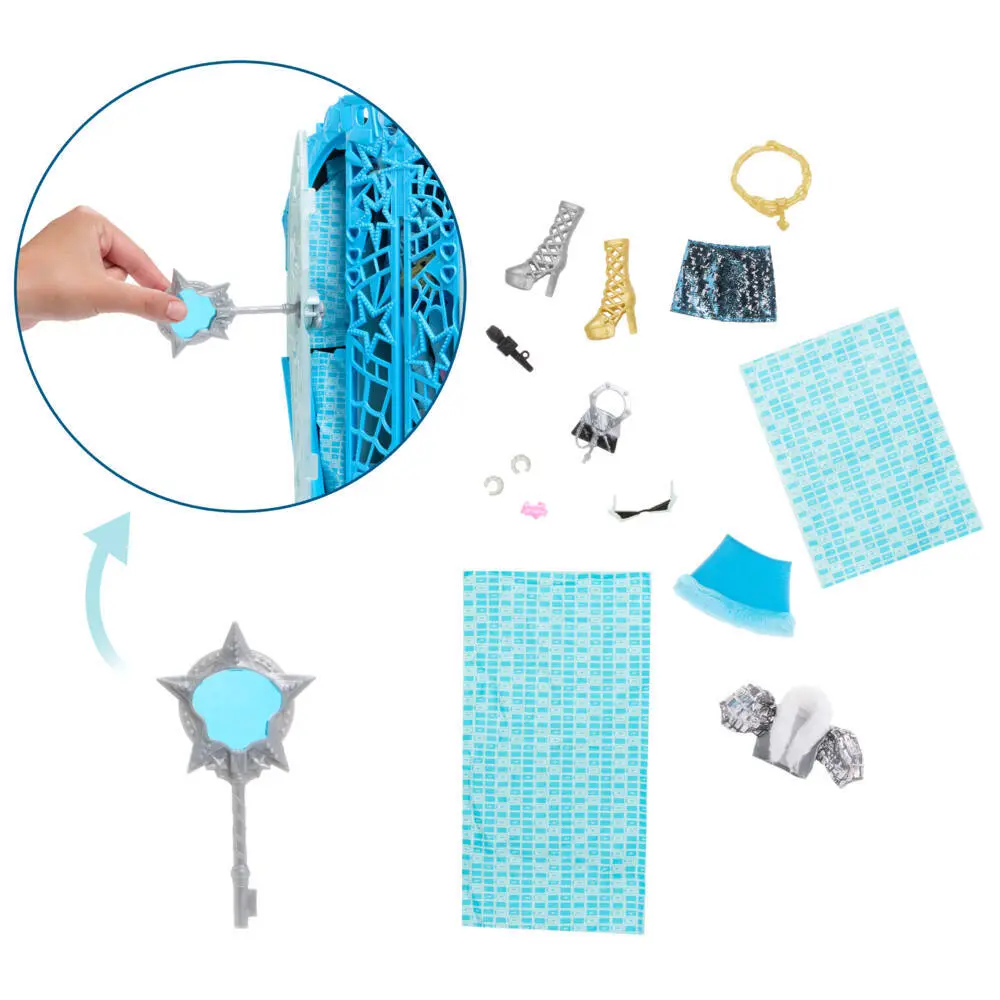 Bild: 194735259953 | Monster High Verborgene Schätze Frankie Puppe | Offene Verpackung