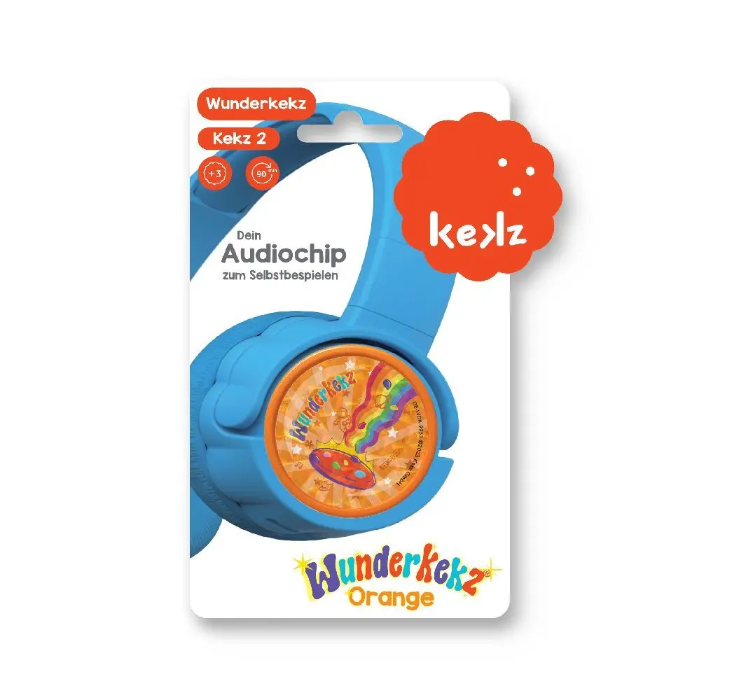 Bild: 4260721759953 | WunderKekz Orange - Kekz Audiochip für Kekzhörer zum selbst...