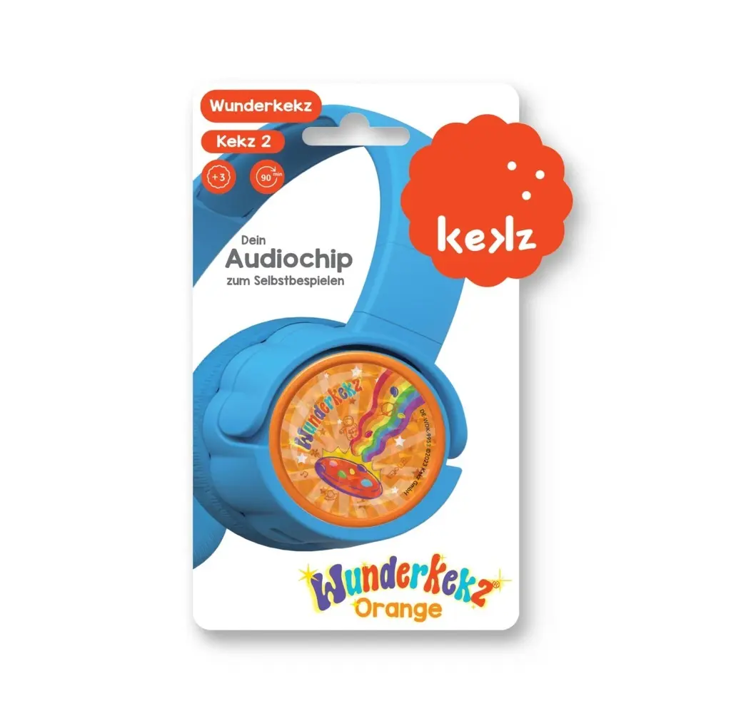 Bild: 4260721759953 | WunderKekz Orange - Kekz Audiochip für Kekzhörer zum selbst...