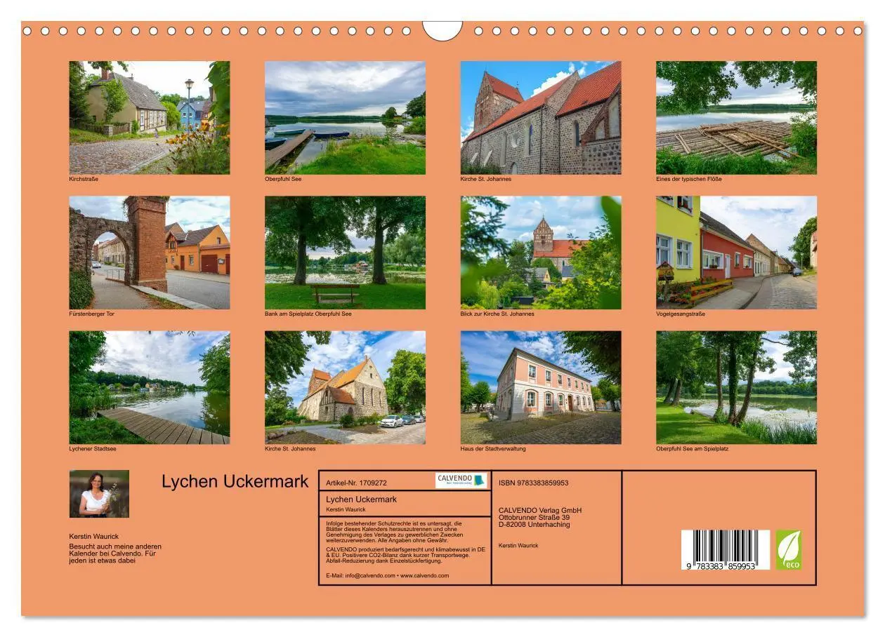 Bild: 9783383859953 | Lychen Uckermark (Wandkalender 2025 DIN A3 quer), CALVENDO...