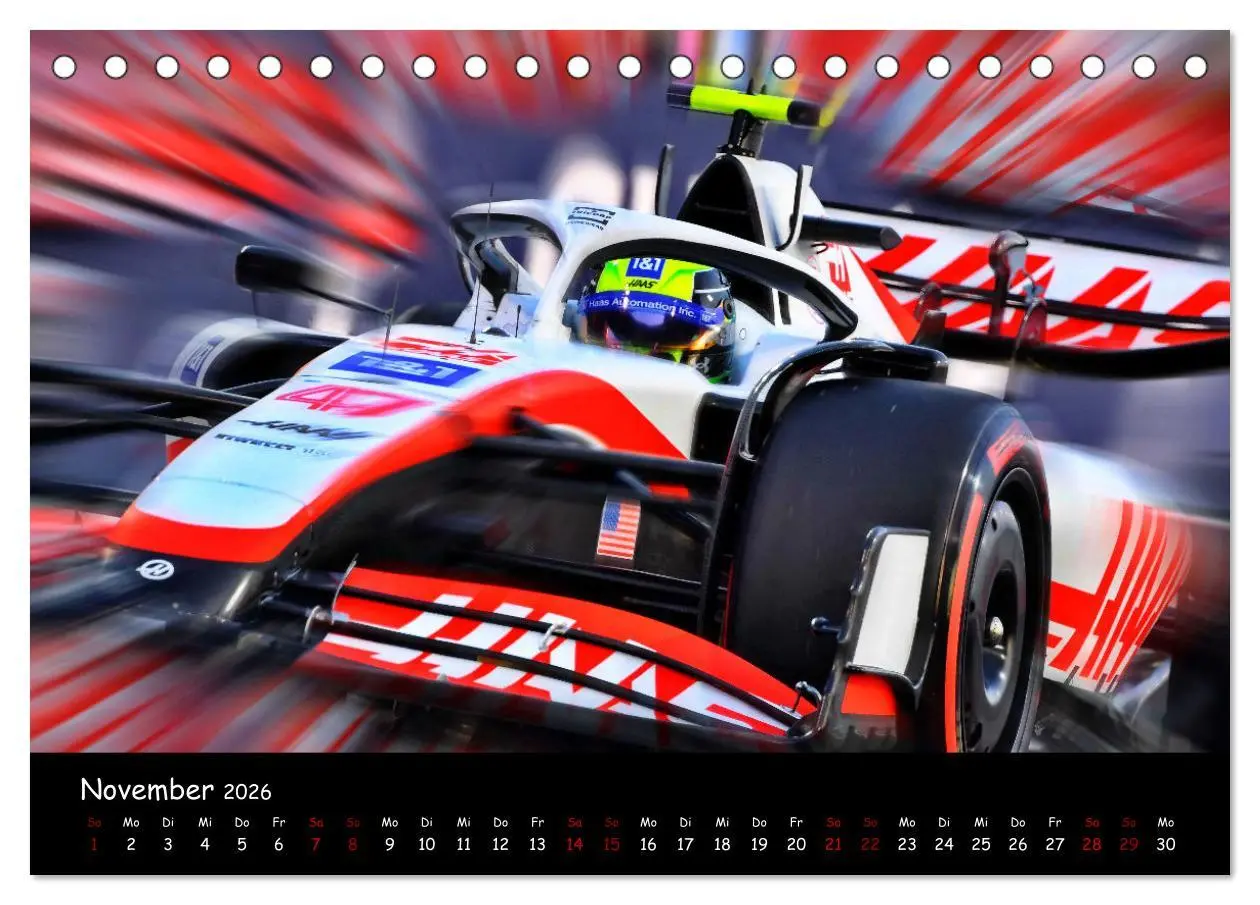 Bild: 9783457589953 | Formel 1 - Benzin im Blut (Tischkalender 2026 DIN A5 quer),...