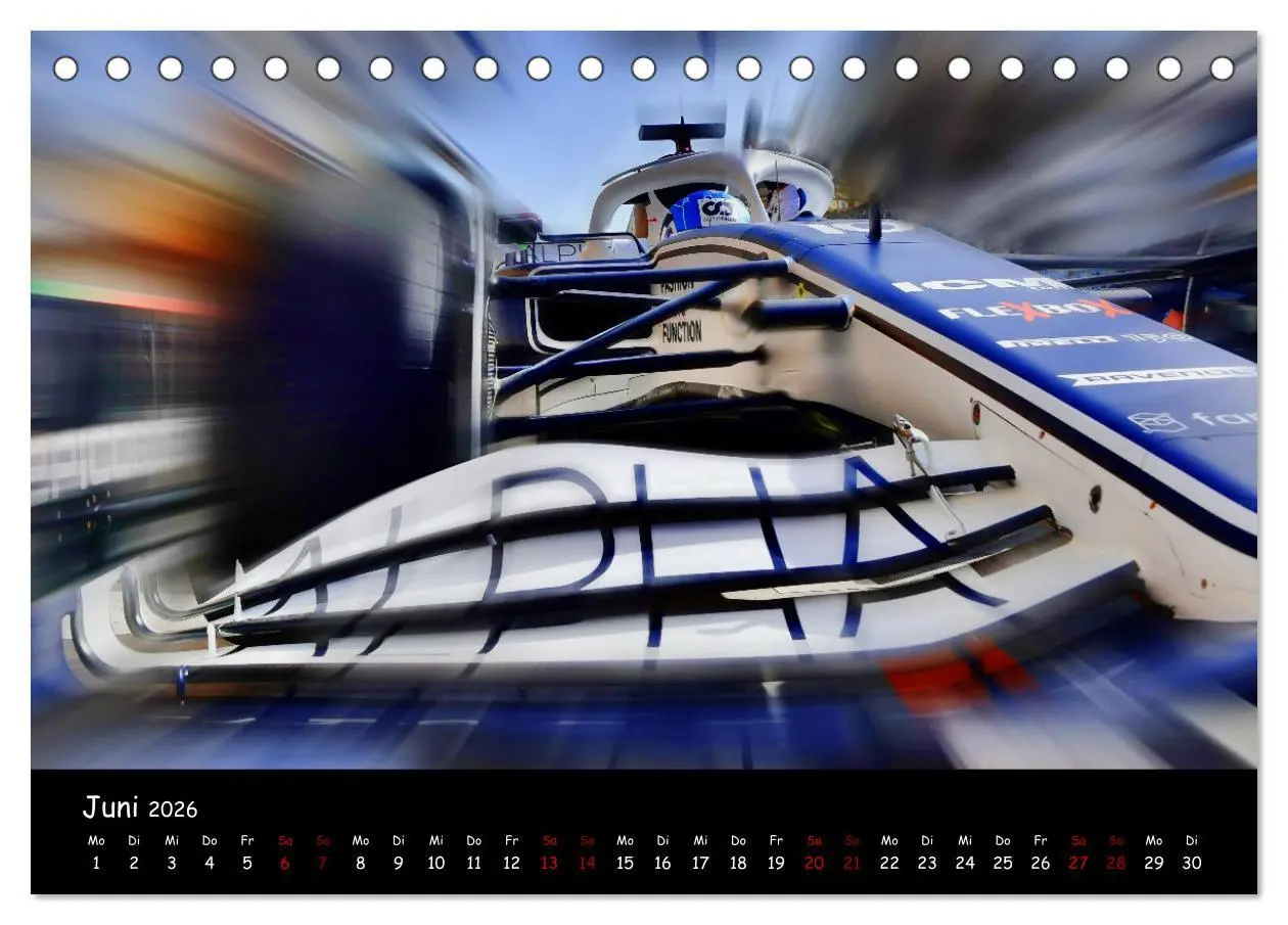 Bild: 9783457589953 | Formel 1 - Benzin im Blut (Tischkalender 2026 DIN A5 quer),...