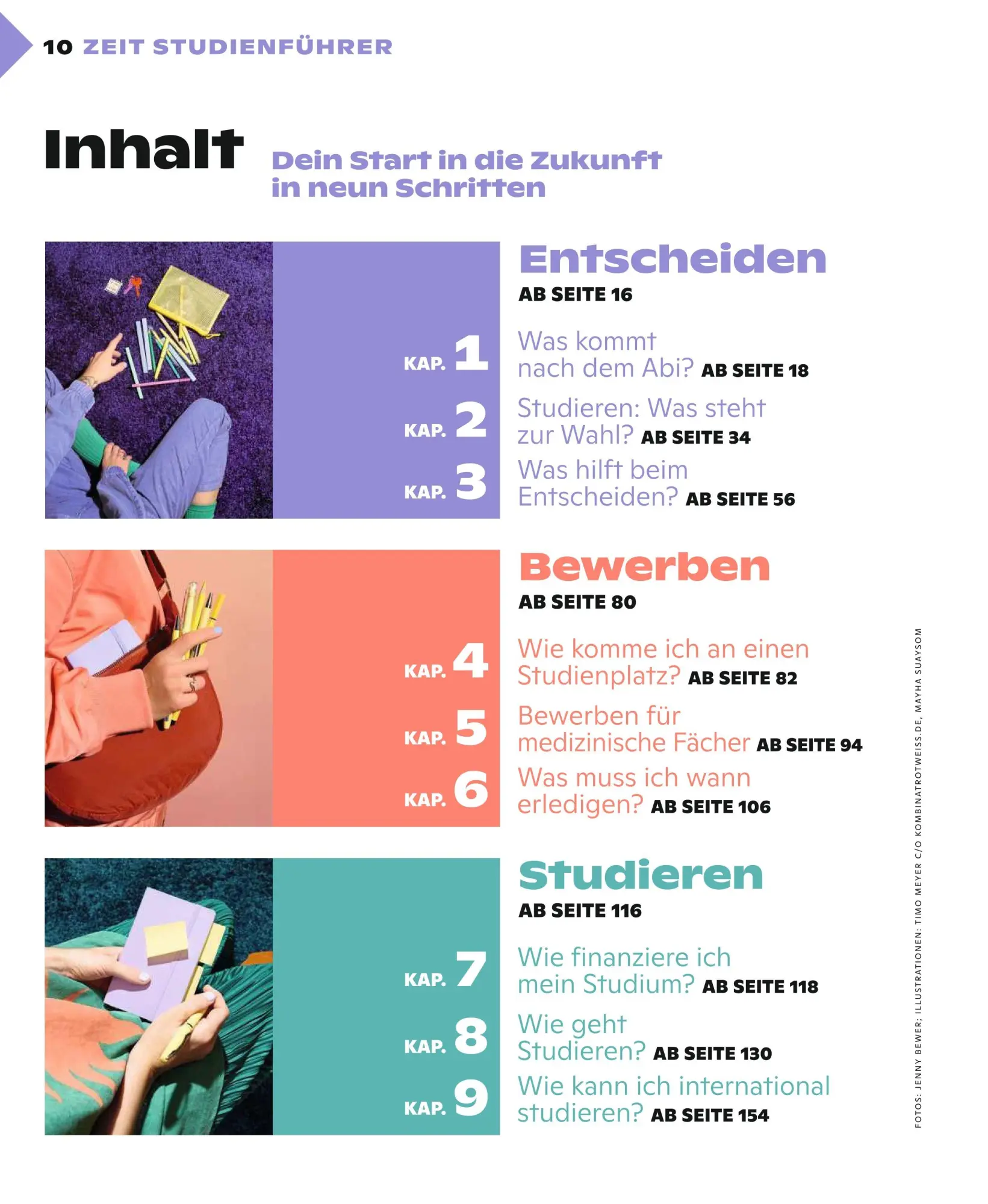 Bild: 9783910699953 | ZEIT Studienführer 2026 | Zeitverlag Gerd Bucerius GmbH &amp; Co. KG