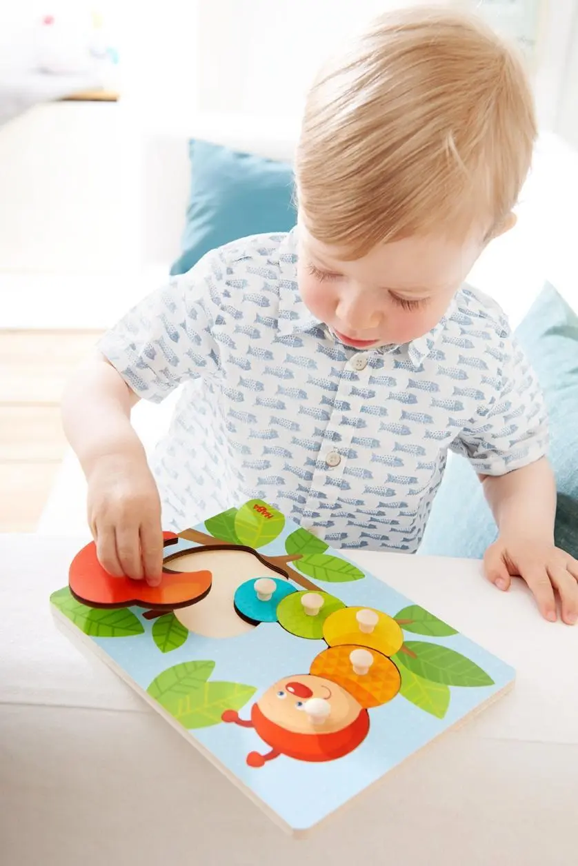 Bild: 4010168230054 | Greifpuzzle Raupe Mina | Anna-Lena Filipiak | Spiel | 1303189001