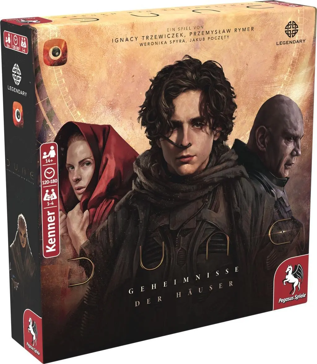 Cover: 4250231730054 | Dune - Geheimnisse der Häuser (Portal Games) | Ignacy Trzewiczek