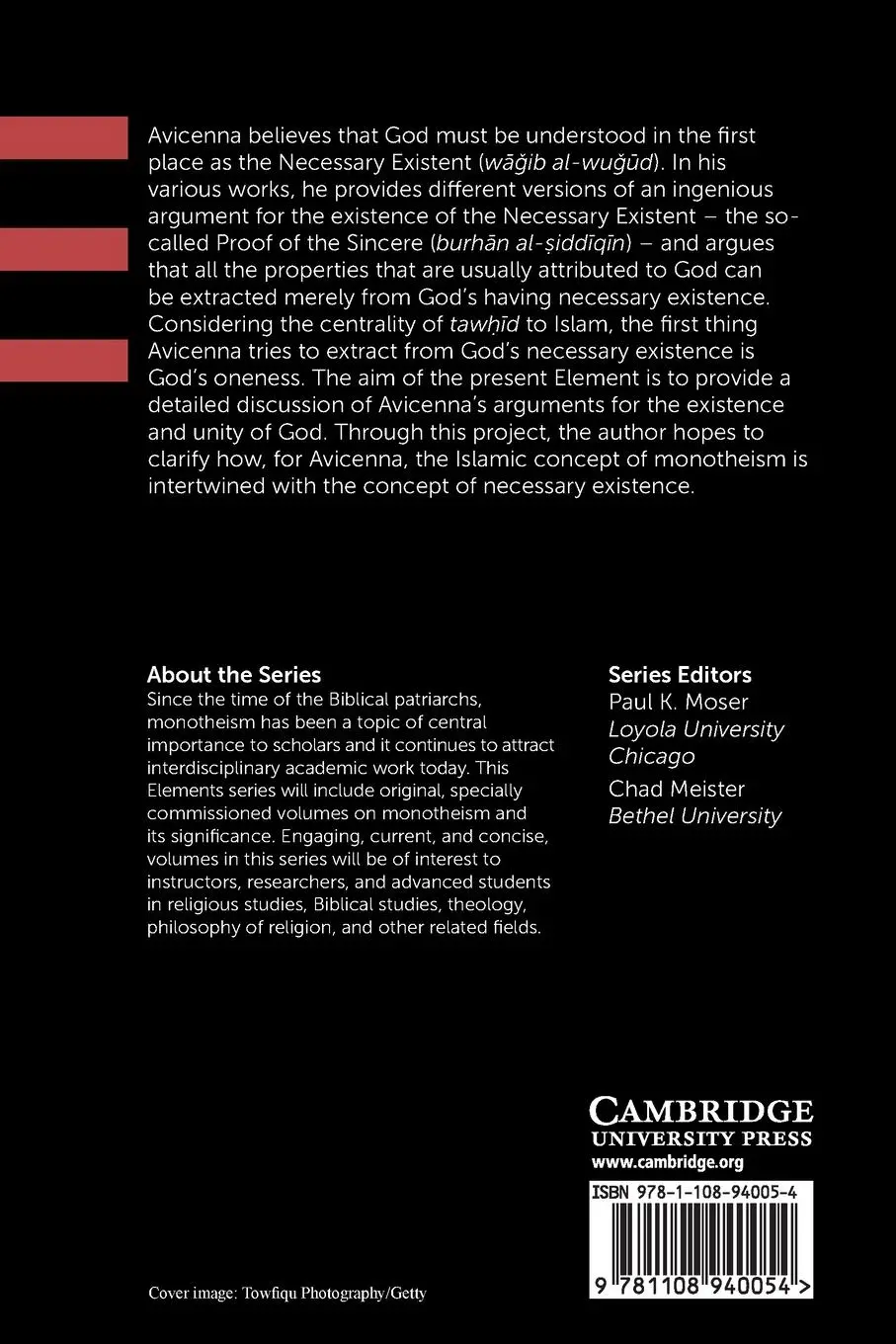 Rückseite: 9781108940054 | Necessary Existence and Monotheism | Mohammad Saleh Zarepour | Buch