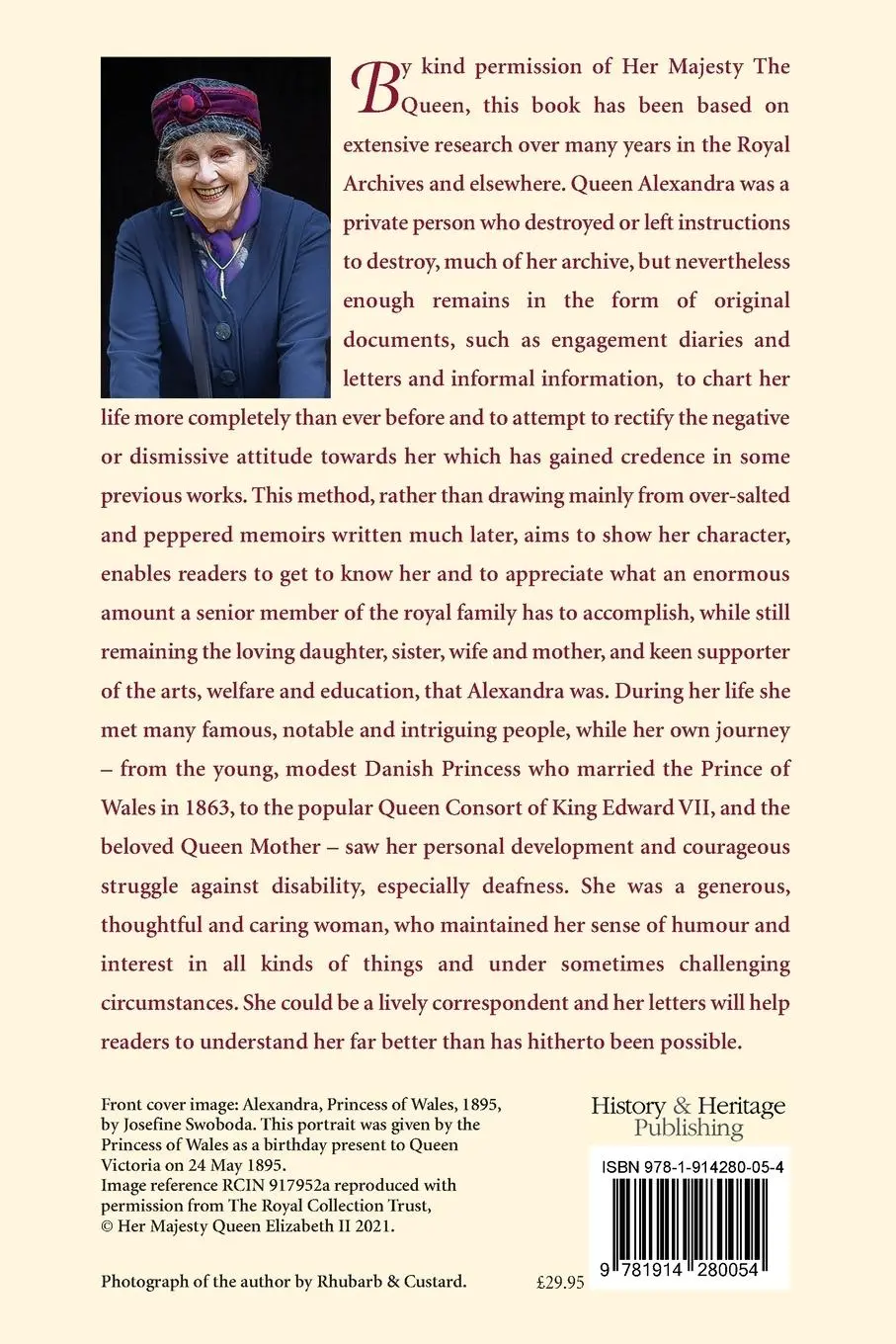 Rückseite: 9781914280054 | Queen Alexandra | Frances Dimond | Taschenbuch | Englisch | 2022