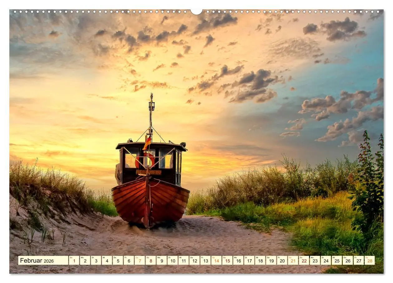 Bild: 9783457460054 | Romantische Ostsee - mein Urlaub (hochwertiger Premium Wandkalender...