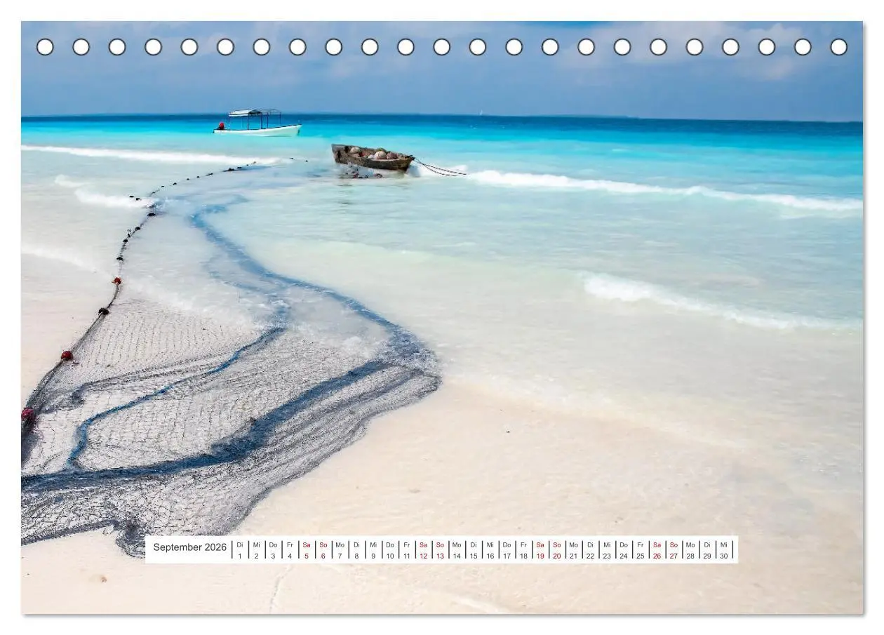 Bild: 9783457530054 | Sansibar - Sonne, Sand, Meer (Tischkalender 2026 DIN A5 quer),...