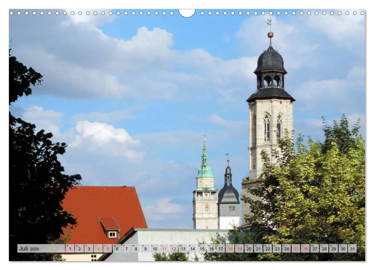 Bild: 9783457910054 | Bad Langensalza - Die Kur- und Gartenstadt (Wandkalender 2026 DIN...