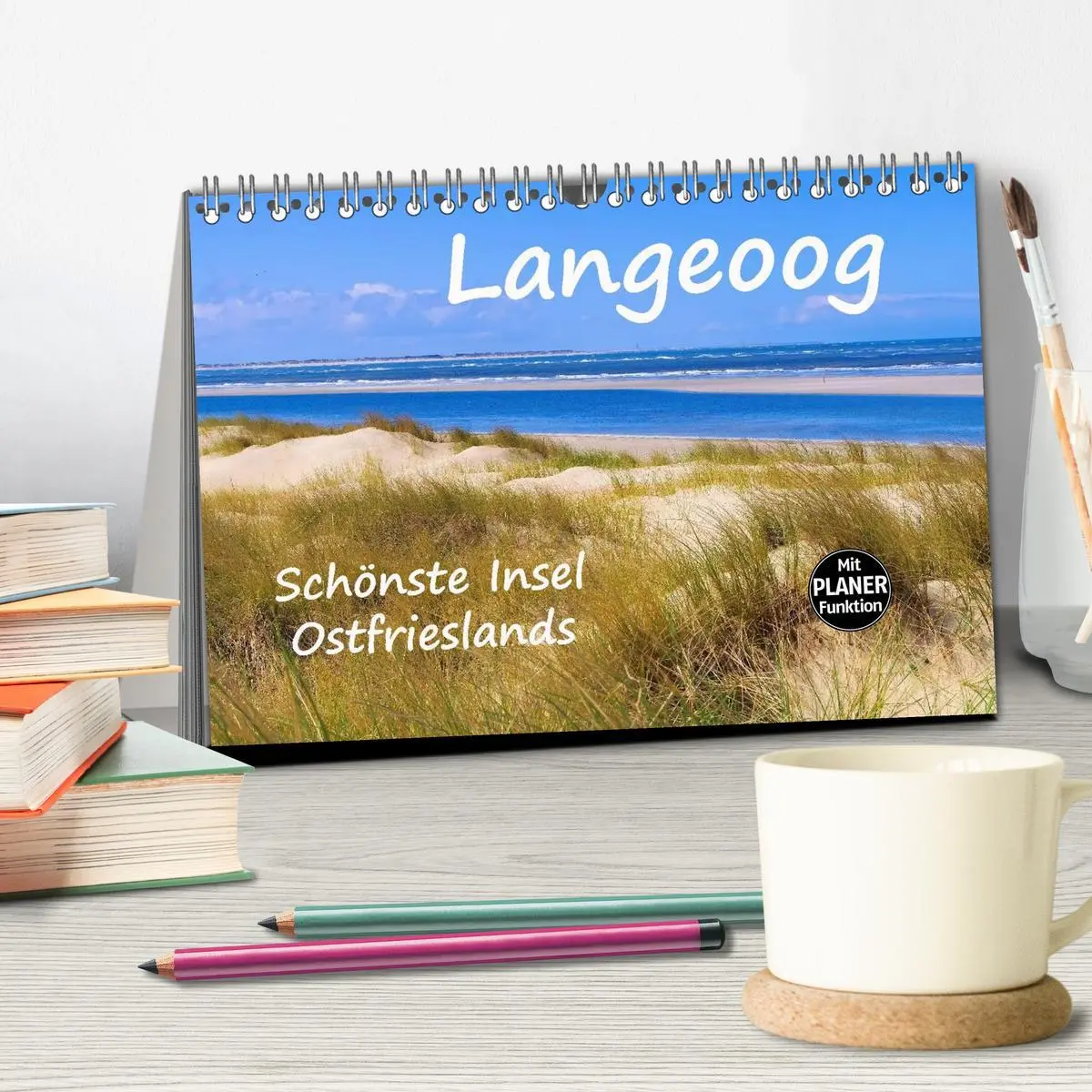 Bild: 9783516000054 | Langeoog - Schönste Insel Ostfrieslands (Tischkalender 2026 DIN A5...