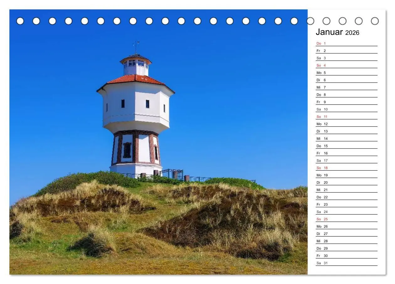 Bild: 9783516000054 | Langeoog - Schönste Insel Ostfrieslands (Tischkalender 2026 DIN A5...