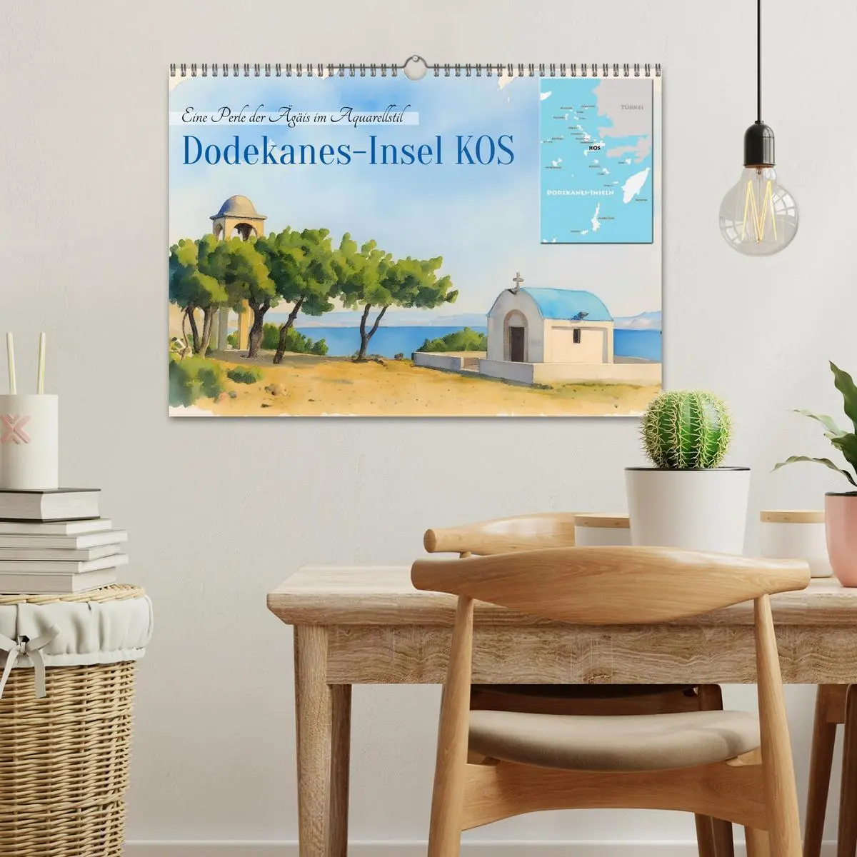 Bild: 9783516620054 | Dodekanes-Insel Kos (Wandkalender 2026 DIN A3 quer), CALVENDO...