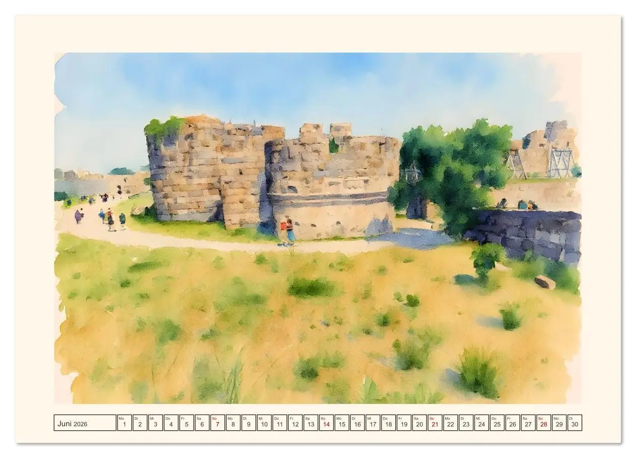Bild: 9783516620054 | Dodekanes-Insel Kos (Wandkalender 2026 DIN A3 quer), CALVENDO...