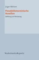 Cover: 9783525530054 | Pseudoklementinische Homilien | Jürgen Wehnert | Buch | 271 S. | 2010