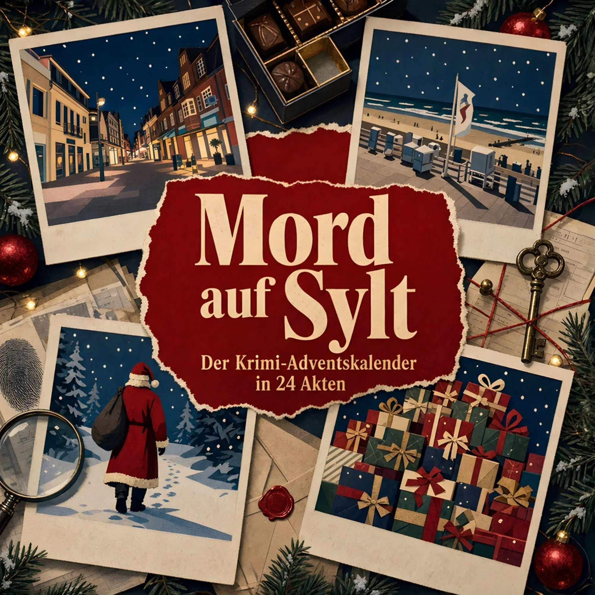 Cover: 9783696120054 | Mord auf Sylt | Der Krimi-Adventskalender in 24 Akten | Liam Schmitz