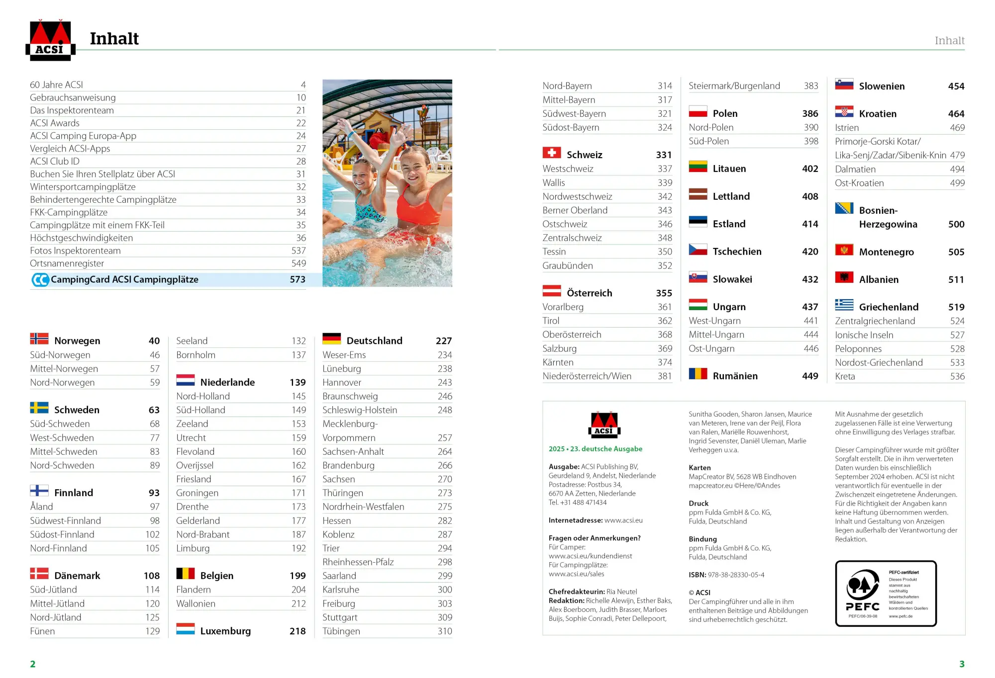 Bild: 9783828330054 | ACSI Campingführer Europa 2025 | Taschenbuch | Hallwag ACSI Führer
