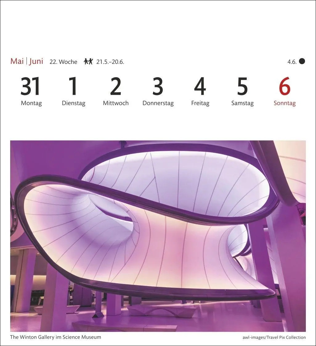 Bild: 9783840040054 | London Sehnsuchtskalender 2027 - Wochenkalender mit 53 Postkarten