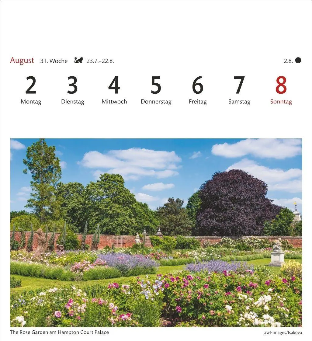 Bild: 9783840040054 | London Sehnsuchtskalender 2027 - Wochenkalender mit 53 Postkarten
