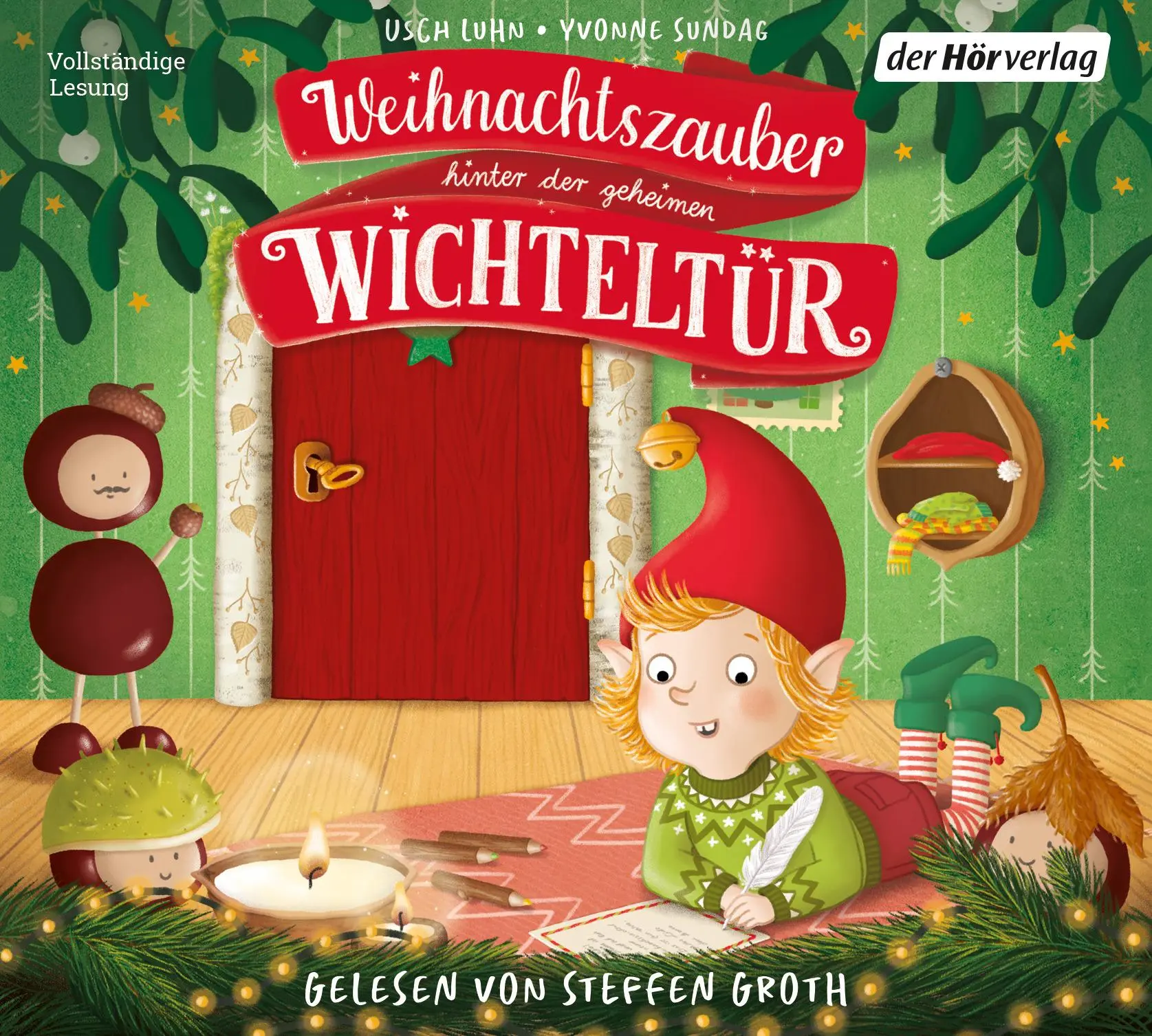 Cover: 9783844550054 | Weihnachtszauber hinter der geheimen Wichteltür | Usch Luhn | Audio-CD