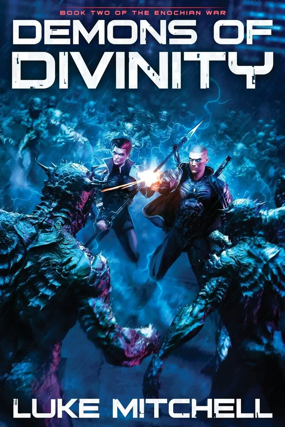 Cover: 9798885490054 | Demons of Divinity | A Dystopian Alien Invasion Adventure | Mitchell