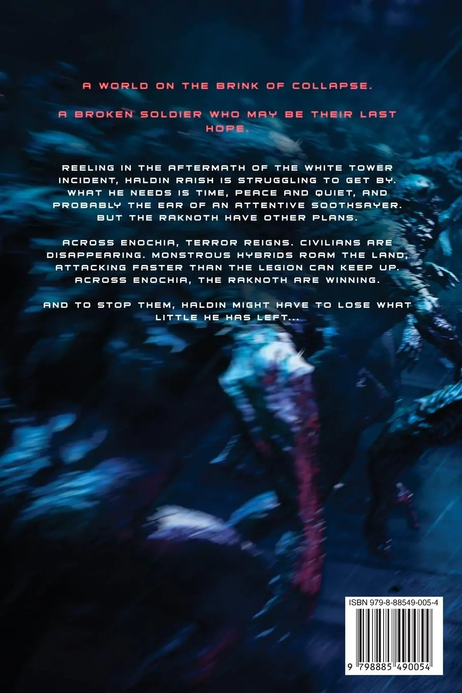 Rückseite: 9798885490054 | Demons of Divinity | A Dystopian Alien Invasion Adventure | Mitchell
