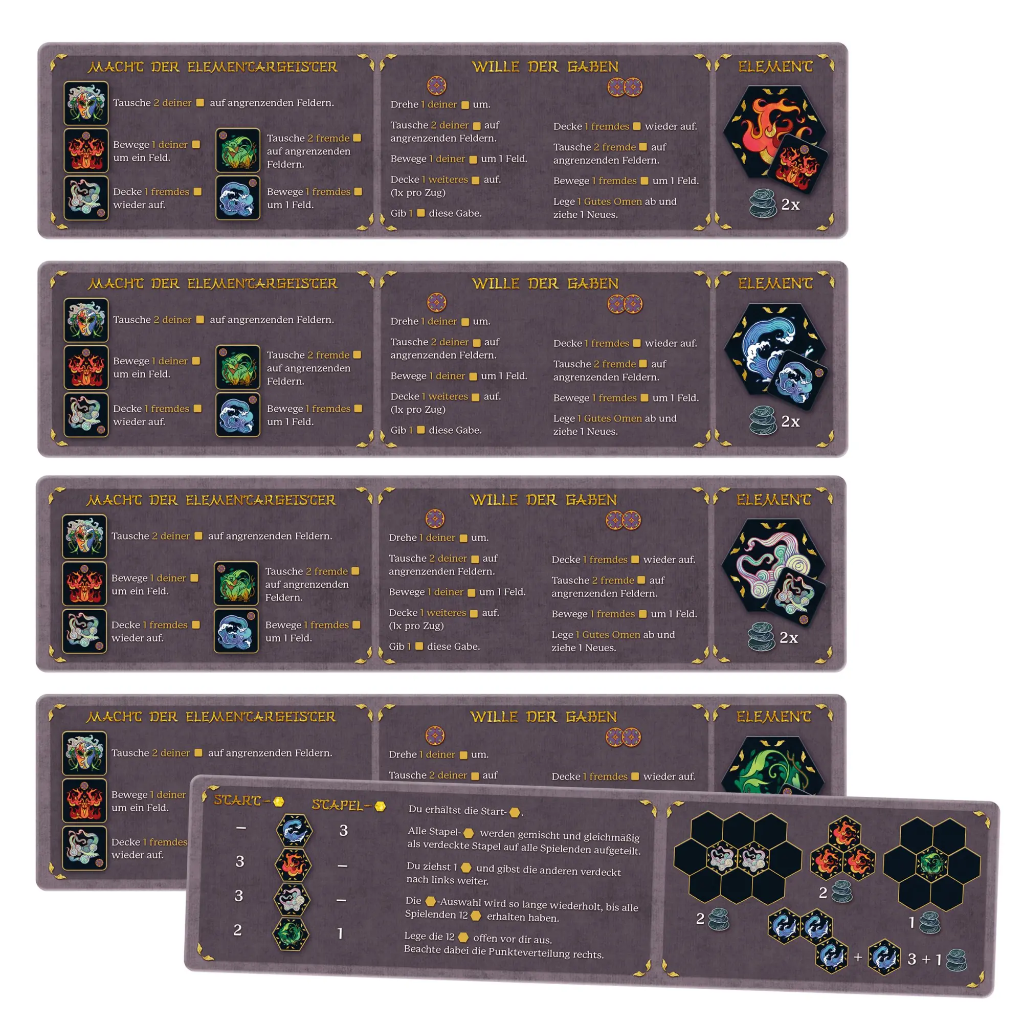 Bild: 4260671130154 | Pfad der Elemente | Plastikfreies Brettspiel ab 6 Jahren | Spiel