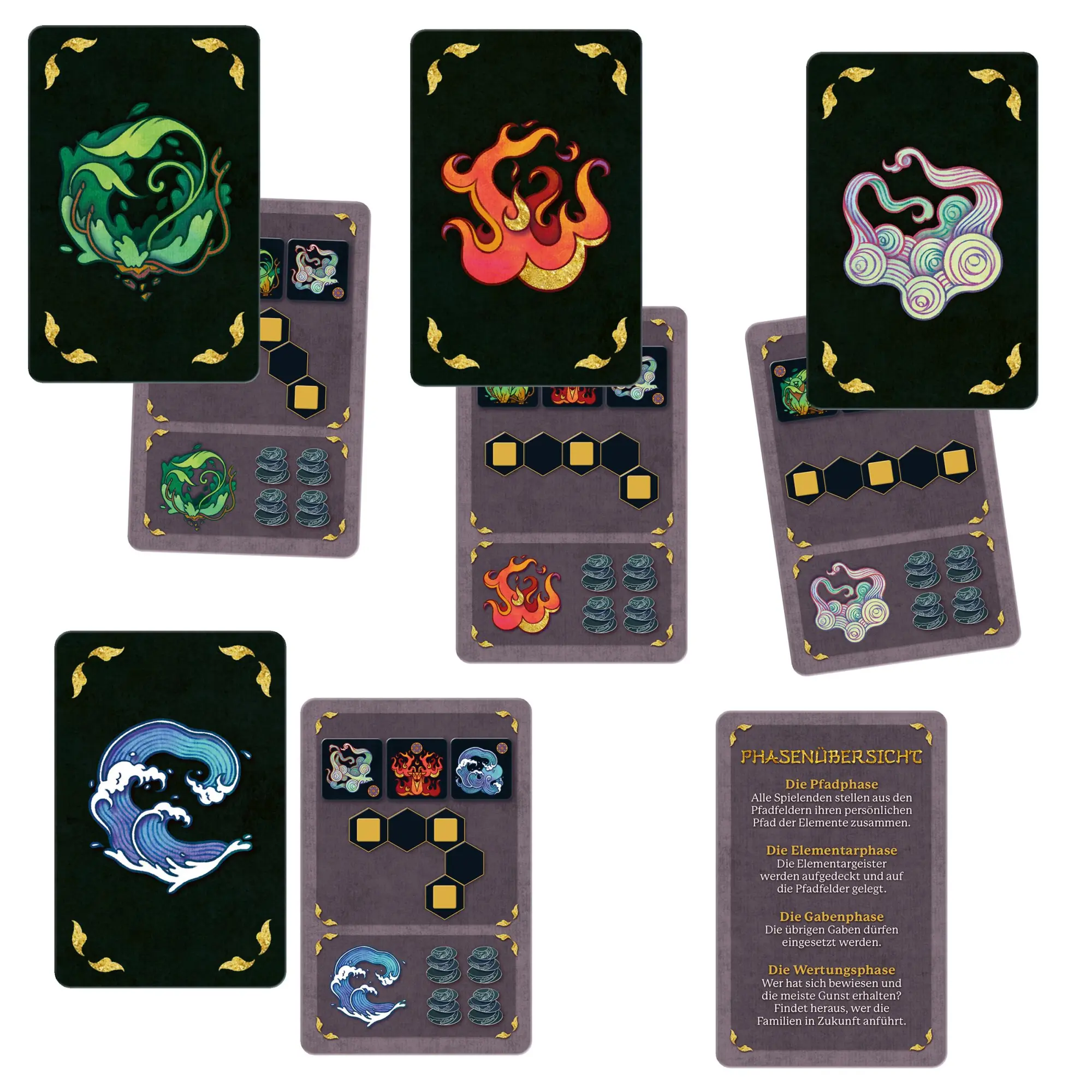 Bild: 4260671130154 | Pfad der Elemente | Plastikfreies Brettspiel ab 6 Jahren | Spiel