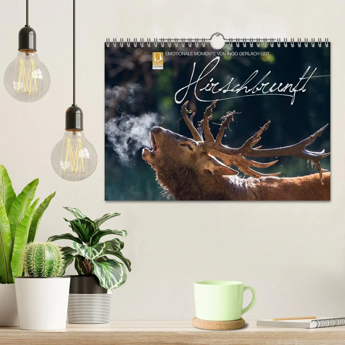 Bild: 9783516230154 | Emotionale Momente: Hirschbrunft (Wandkalender 2026 DIN A4 quer),...