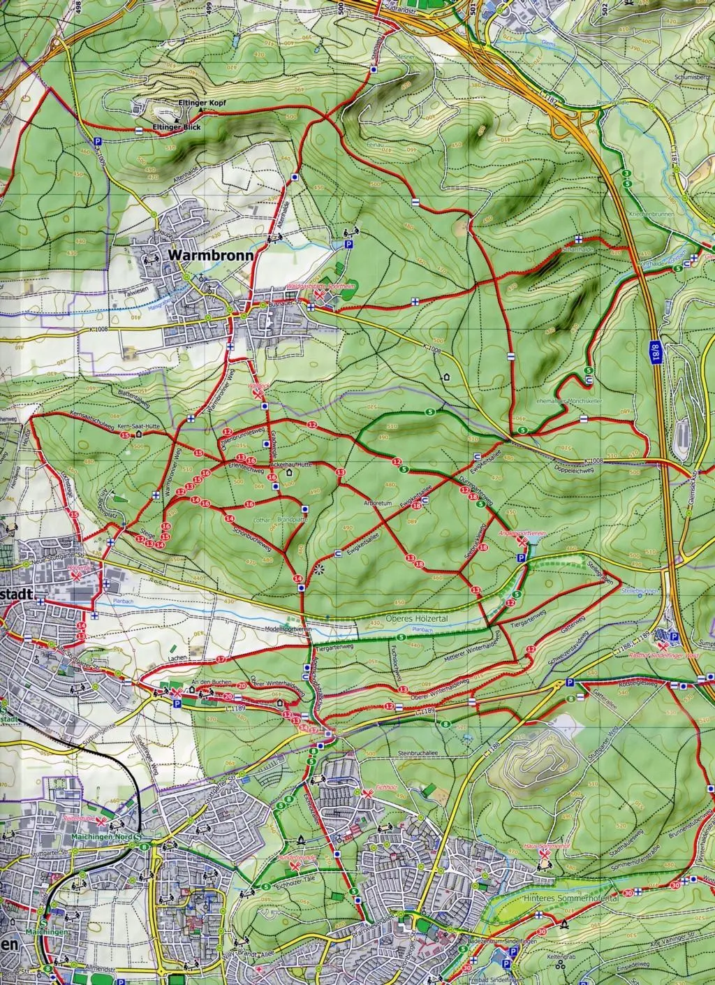Bild: 9783960990154 | Stuttgart Südwest 1 : 25 000 | (Land-)Karte | gefalzt | 1 S. | Deutsch