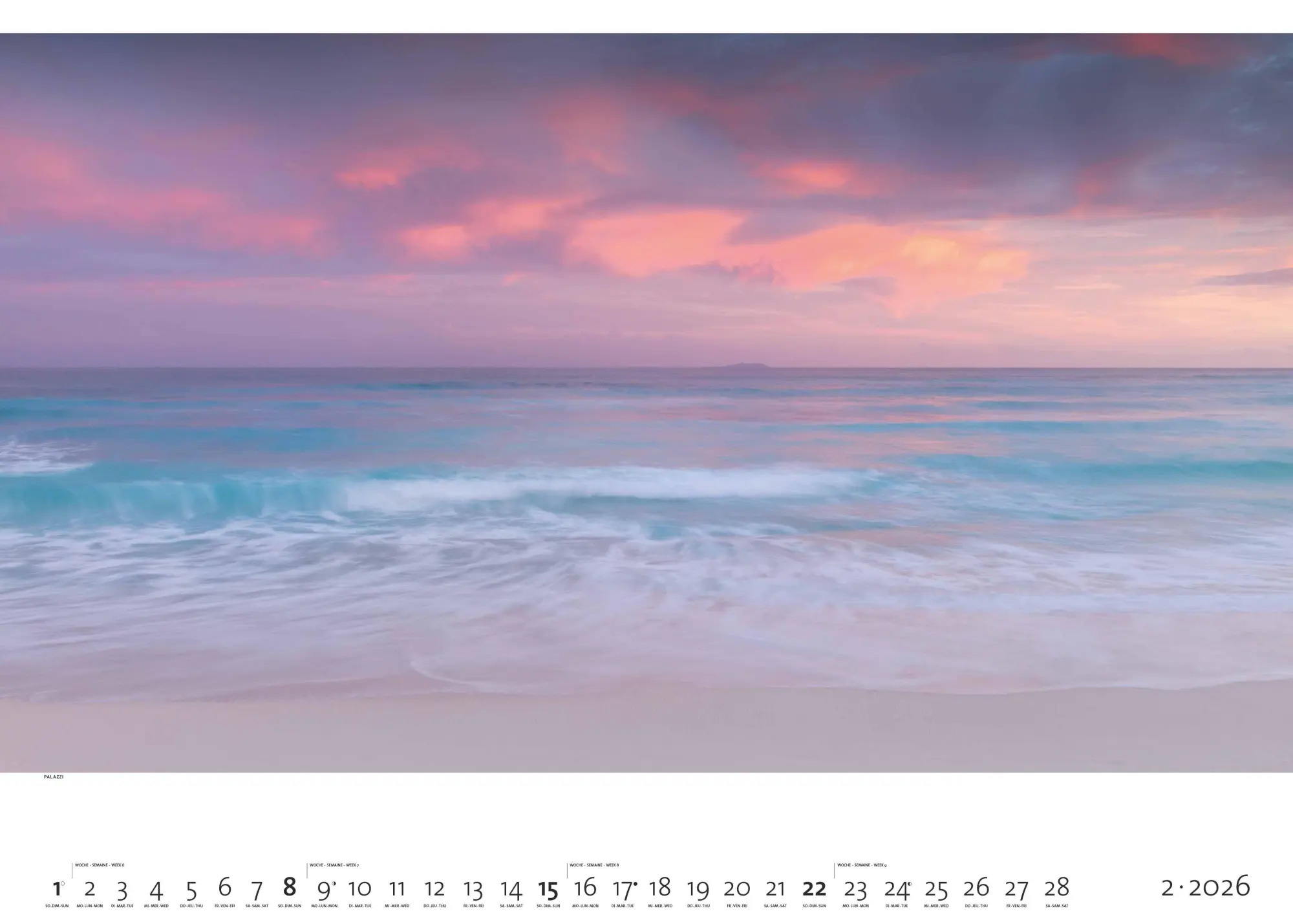 Bild: 4069095000254 | Meer 2026 | Kalender | 14 S. | Deutsch | 2026 | EAN 4069095000254